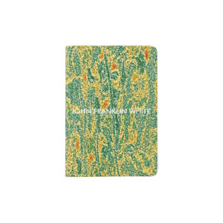 THE IRIS GARDEN IN LATE AFTERNOON PASSPORT HOLDER