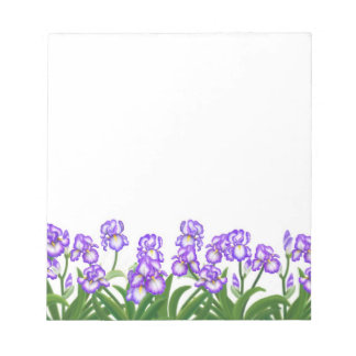 The Iris Garden Notepad