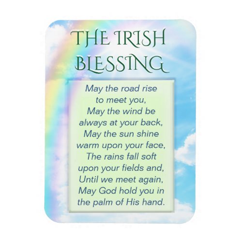 The Irish Blessing Magnet