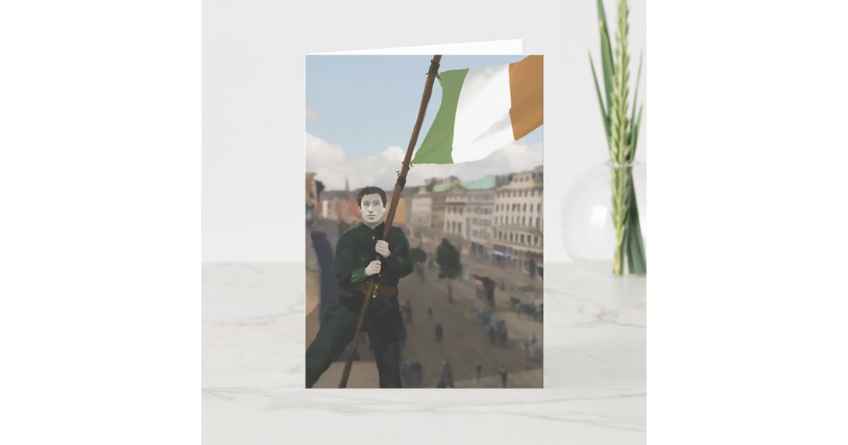 The Irish Easter Rising 1916 Holiday Card | Zazzle