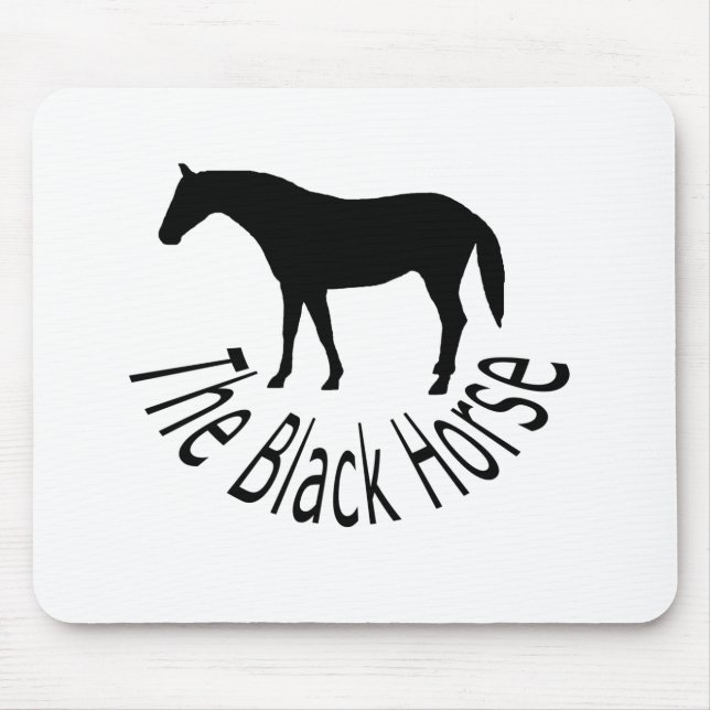 The Irish Horse Mouse Pad (Front)