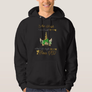 The Irish We Drink We Fight 1762  Humor Hoodie