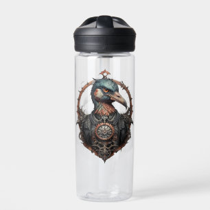 "The Iron Beak: A Steampunk Ibis" Water Bottle