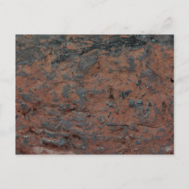 The iron ore Hematite Postcard (Front)