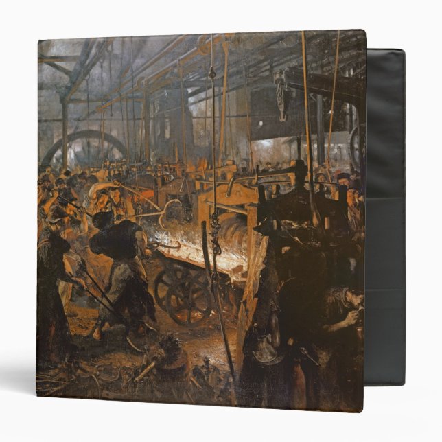 The Iron-Rolling Mill , 1875 3 Ring Binder (Front/Inside)