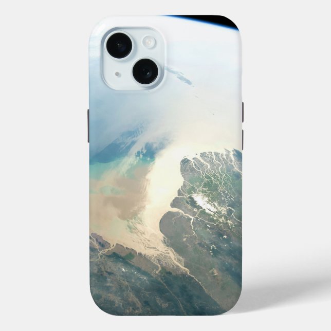 The Irrawaddy River Delta In Burma (Myanmar). Case-Mate iPhone Case (Back)