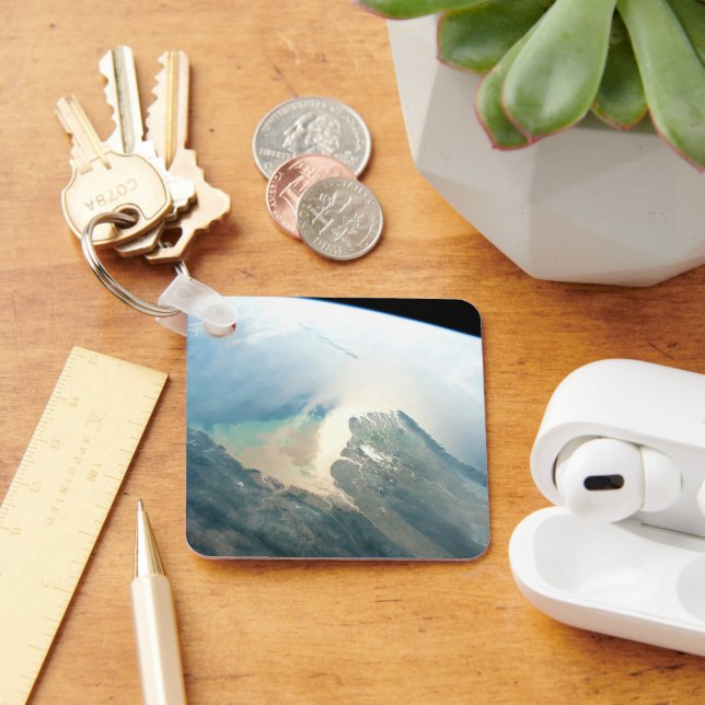 The Irrawaddy River Delta In Burma (Myanmar). Keychain (Desk)