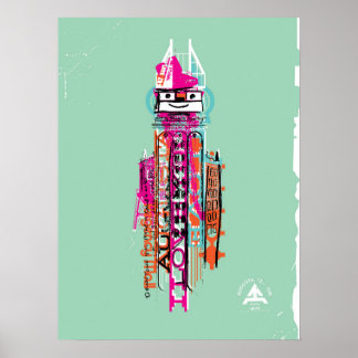 The "is" and the "was" poster