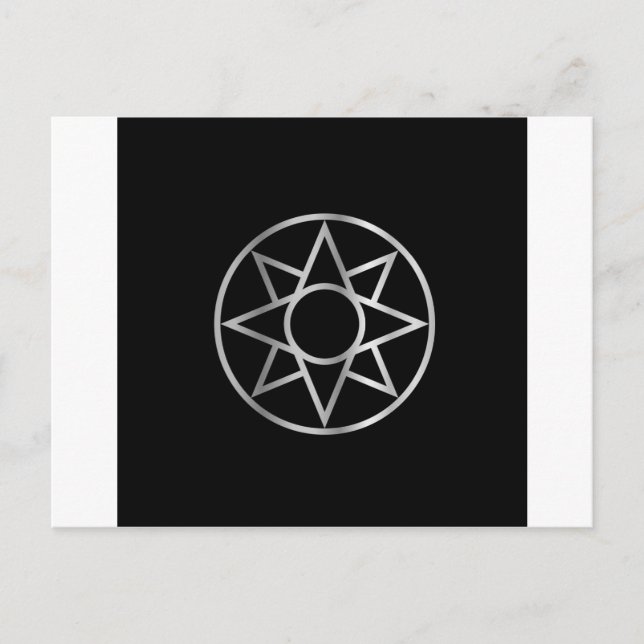 The Ishtar star Mesopotamian Postcard (Front)