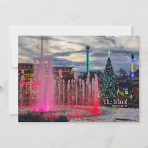 The Island at Christmas in Pigeon Forge Holiday Card