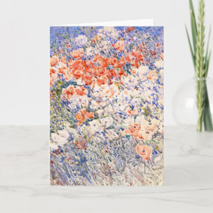 The Island Garden Childe Hassam Card