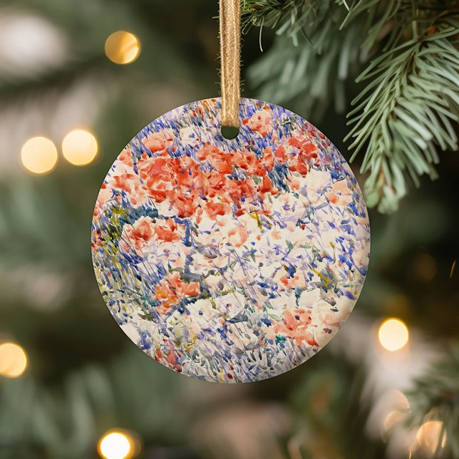 The Island Garden | Childe Hassam Ceramic Ornament (Creator Uploaded)