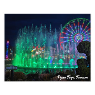 The Island in Pigeon Forge, Tennessee Poster Print