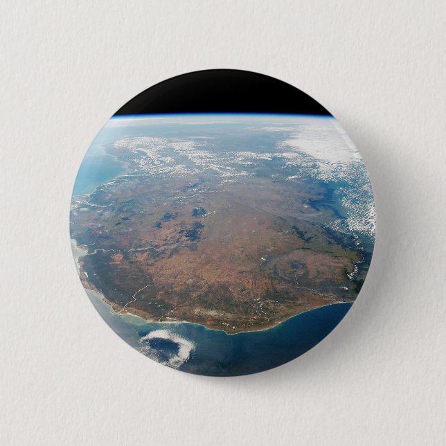 The Island Of Madagascar. Button (Front)