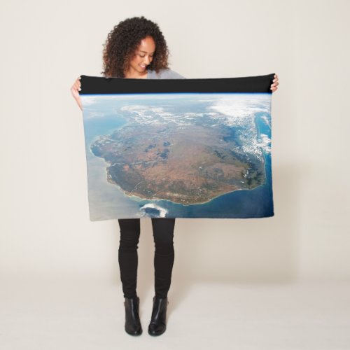 The Island Of Madagascar Fleece Blanket