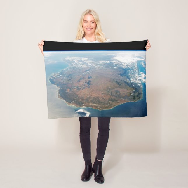 The Island Of Madagascar. Fleece Blanket (In Situ)