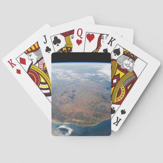 The Island Of Madagascar. Poker Cards (Back)
