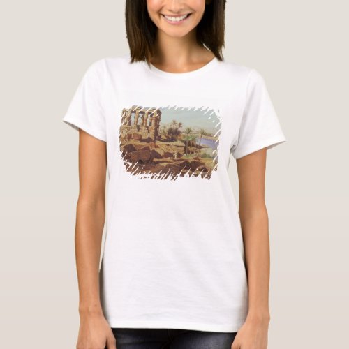 The Island of Philae 1866 wc T_Shirt
