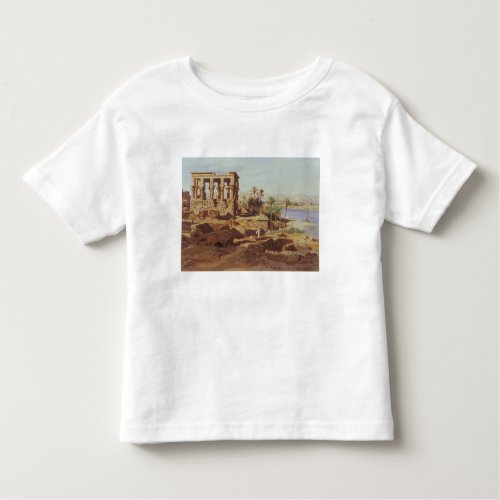 The Island of Philae 1866 wc Toddler T_shirt