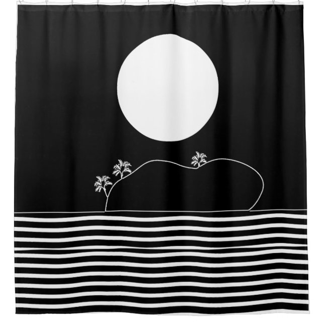 The Island Shower Curtain (Front)