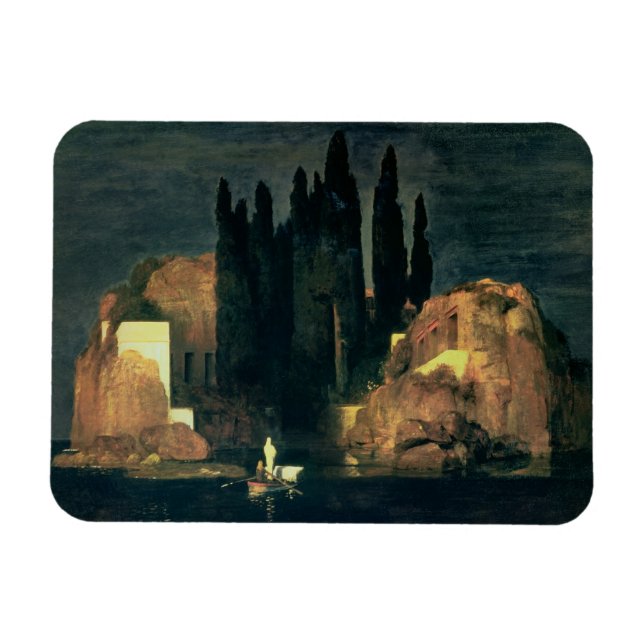The Isle of the Dead, 1880 (oil on canvas) Magnet (Horizontal)