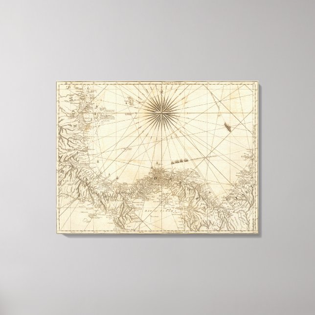 The Isthmus of Panama Canvas Print (Front)