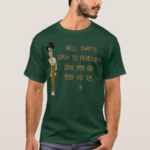 The IT Crowd 0118 999 881 999 119 T-Shirt