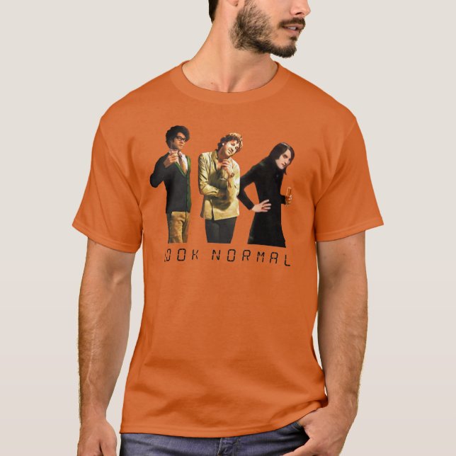 The IT Crowd - Look Normal T-Shirt (Front)