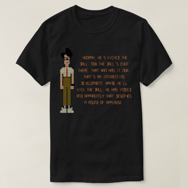 The IT Crowd Moss at the Football T-Shirt (Design Front)