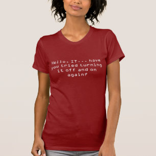 The IT Crowd: UK channel 4 comedy T-Shirt
