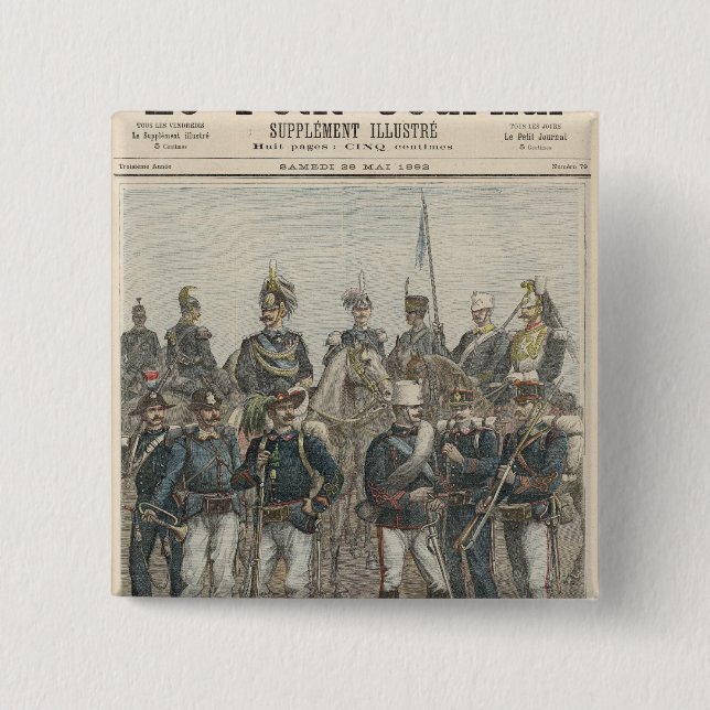 The Italian Army Button (Front)