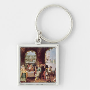 The Italian Comedians Keychain