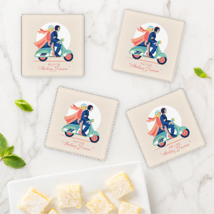 The Italian Dream - The White Lotus Coaster Set