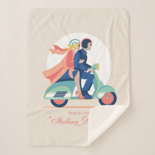The Italian Dream - The White Lotus Sherpa Blanket