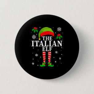 The Italian Elf Family Matching Christmas Pajama L Button