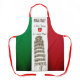The Italian Flag And The Tower of Pisa