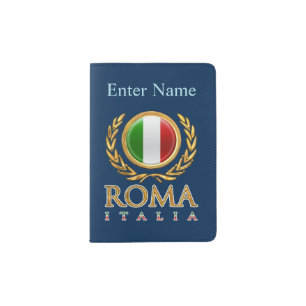 The Italian Flag - La bandiera d'Italia Passport Holder