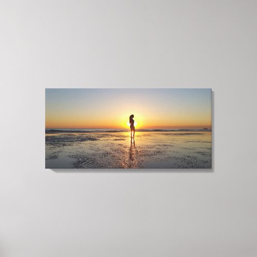 the Italian Mermaid Canvas Print