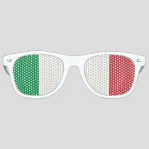The Italian tricolour | Flag of Italy Retro Sunglasses