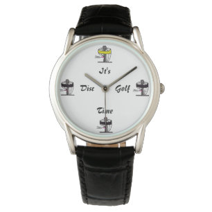 The its disc golf time wrist watch