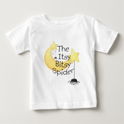 The itsy Bitsy Spider Baby T_Shirt