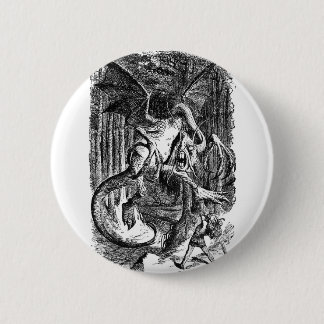 The Jabberwocky Pinback Button