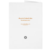 the jack benny show -blank card (Back)