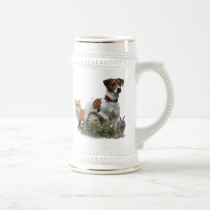 The Jack Russell Terrier , Art Beer Stein
