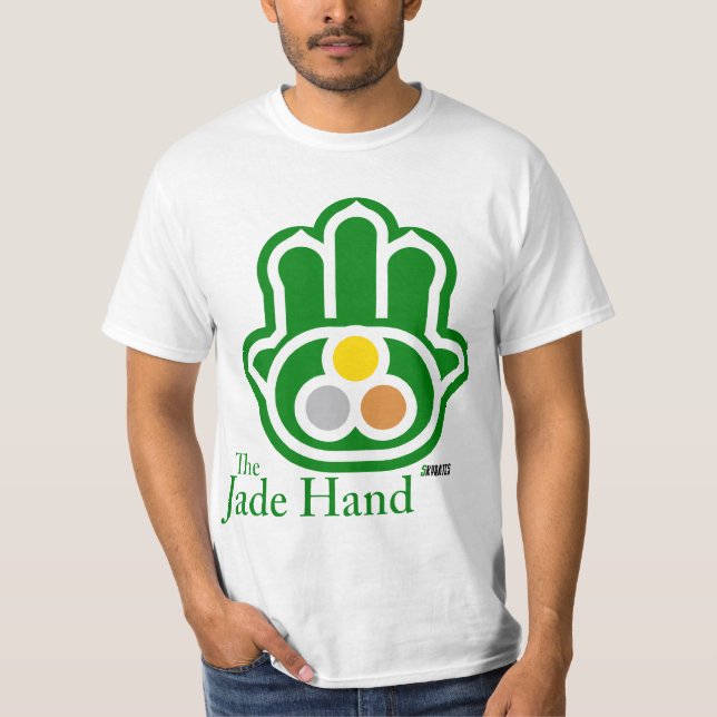 The Jade Hand Logo T-Shirt (Front)