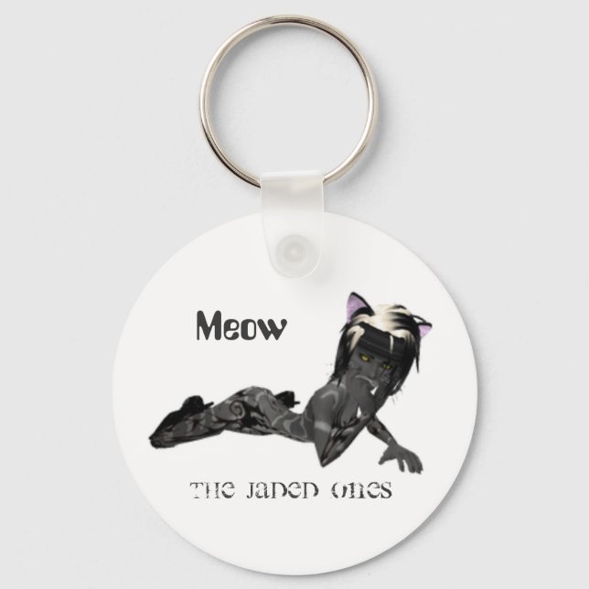 The Jaded Ones Meow Keychain 2 (Front)