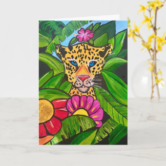 The Jaguar Blank Card
