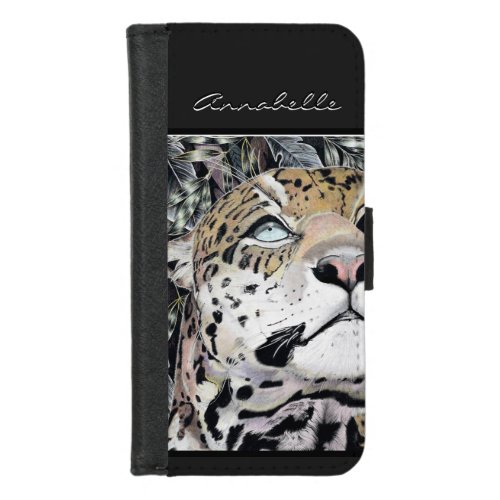 The Jaguar  Colored  iPhone 87 Wallet Case