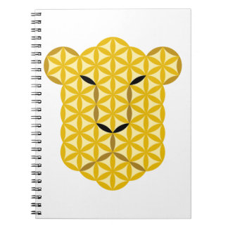 The jaguar Of Life - Sacred Animals. Notebook