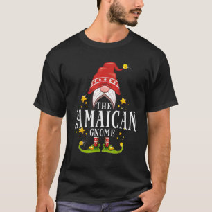 The Jamaican Gnome Christmas Matching T-Shirt